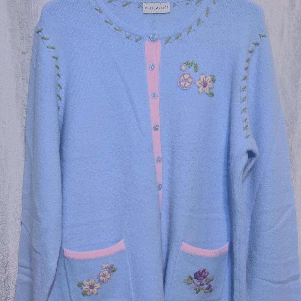 Button up sweater